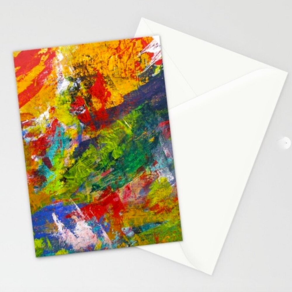 NWT - "Sherwood Forest" Art Card & Envelope Set (2), Artwork by Noora Elkoussy